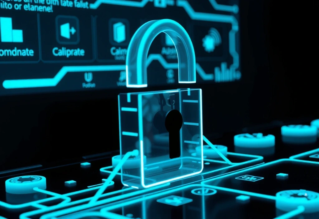 Data encryption schematic